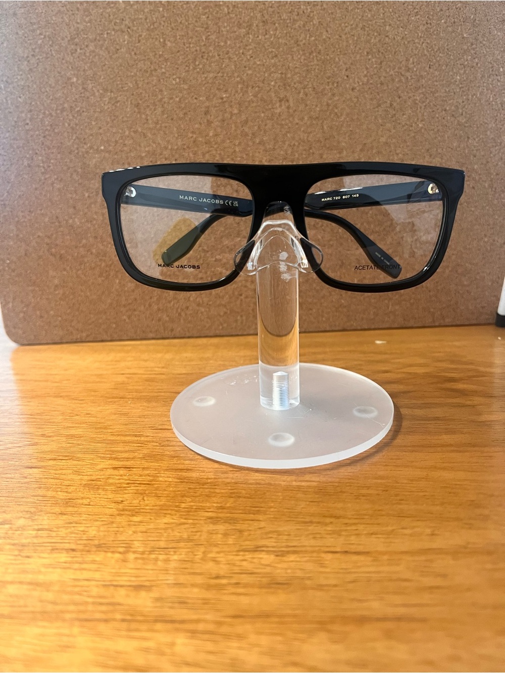 Marc Jacobs RX Black Square Acetate Glasses